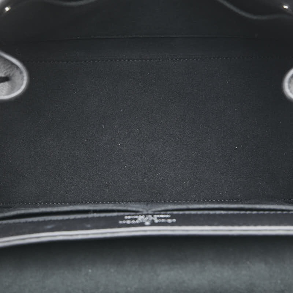 Louis Vuitton Black Python Mm Leather Handbag Me … - image 5